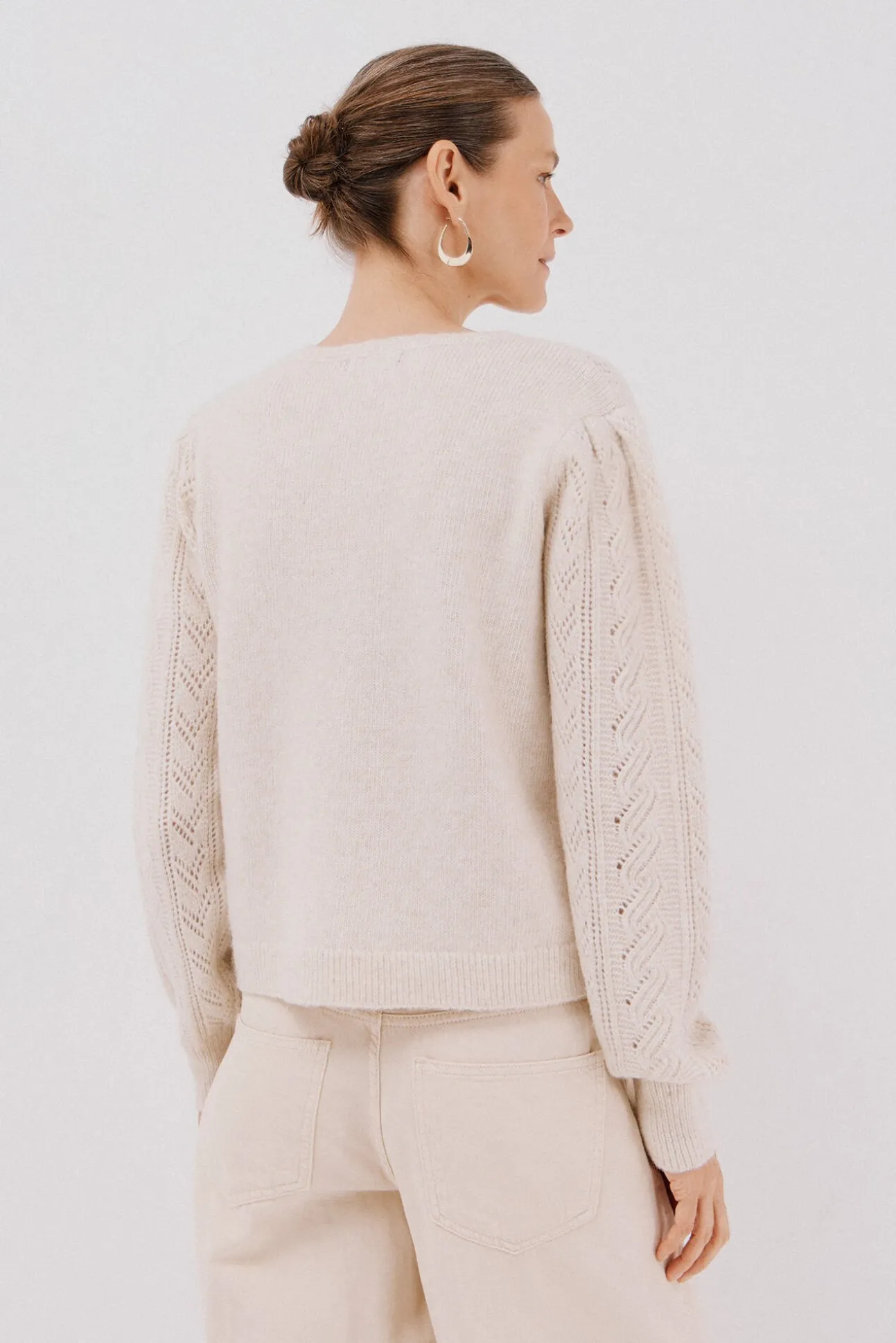 Chaleco punto pasadas