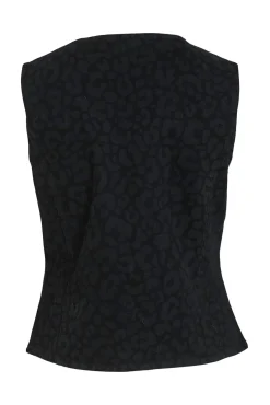 Chaleco vaquero animal print