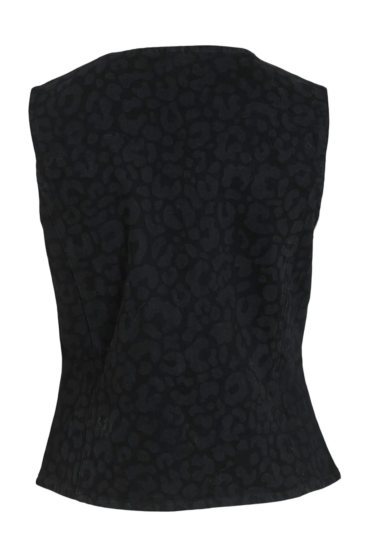 Chaleco vaquero animal print