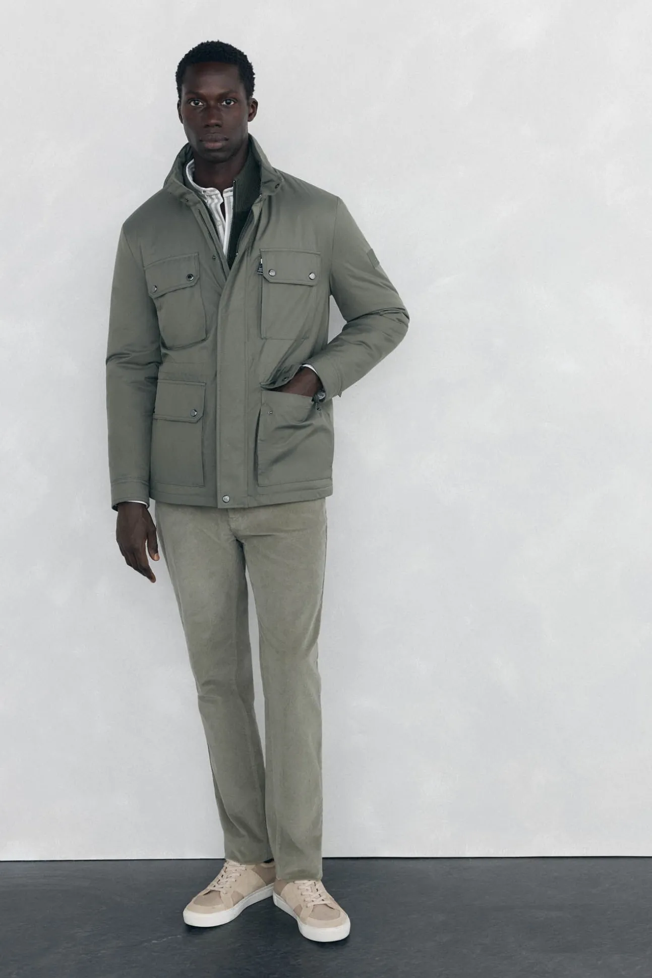 Chaqueta 4 bolsillos