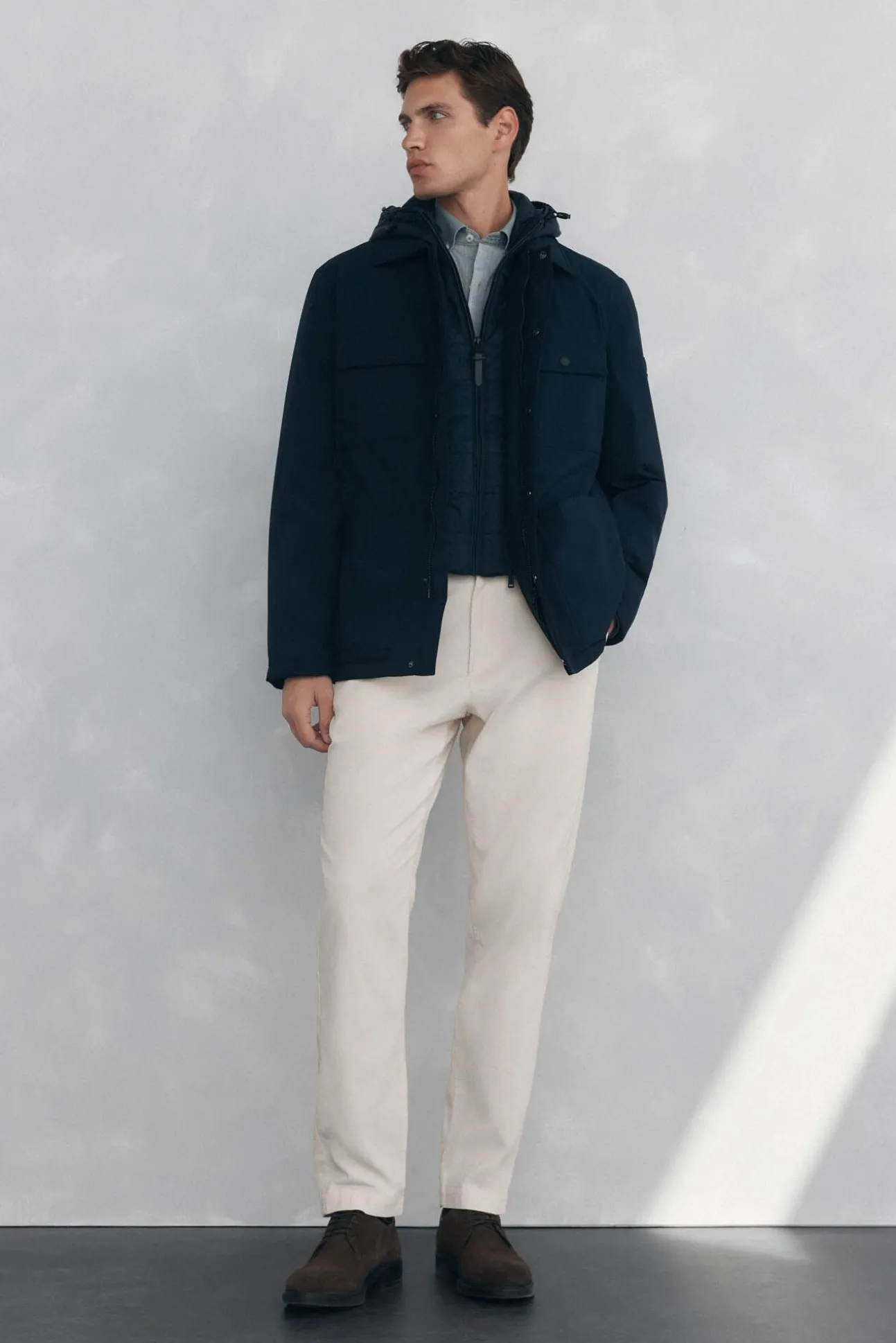 Chaqueta 4 bolsillos con vistas