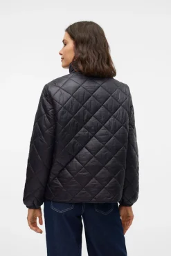 Chaqueta acolchada de mujer con bolsillos