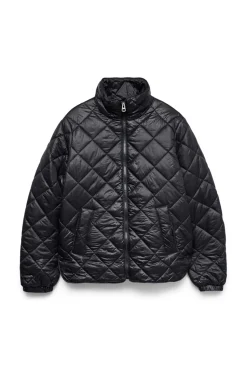 Chaqueta acolchada de mujer con bolsillos