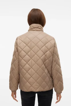 Chaqueta acolchada de mujer con bolsillos