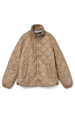 Chaqueta acolchada de mujer con bolsillos