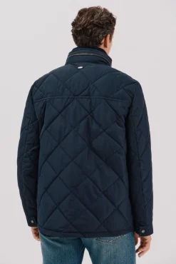 Chaqueta acolchada rombo