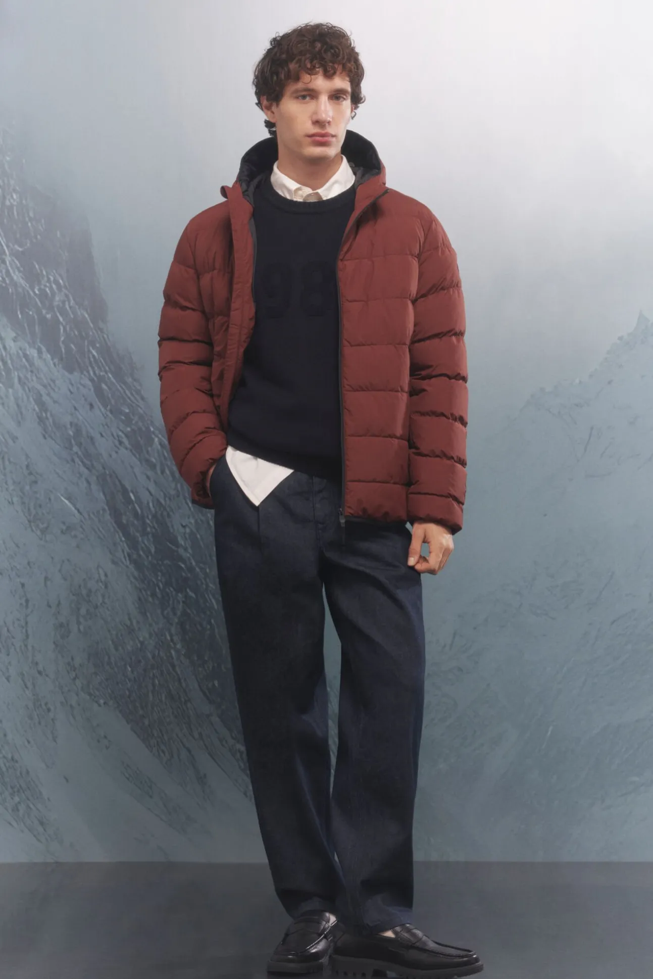 Chaqueta acolchada térmica