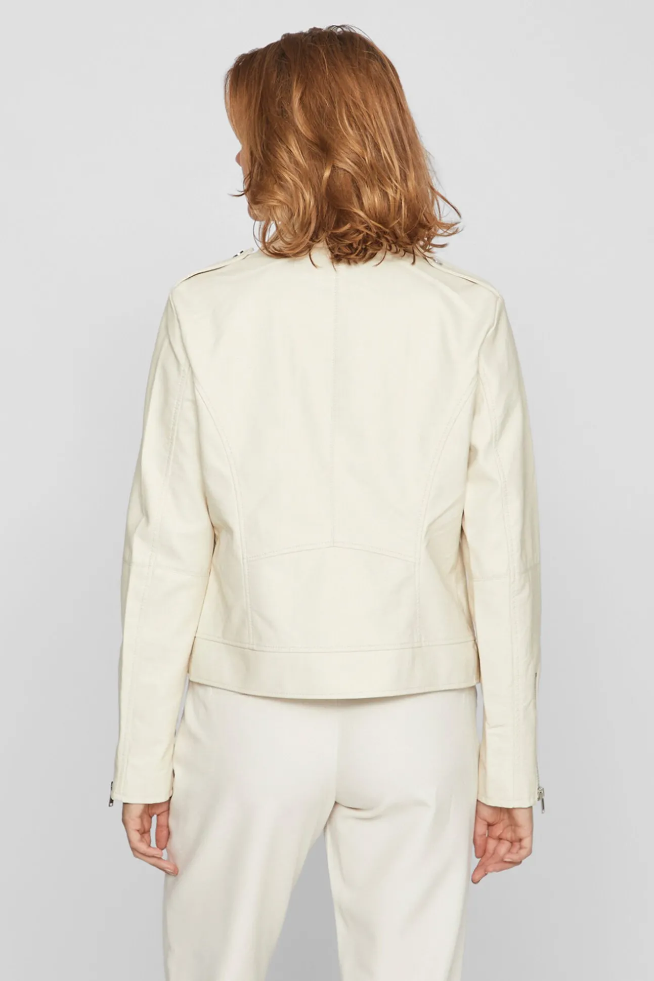 Chaqueta biker polipiel