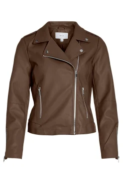 Chaqueta biker polipiel