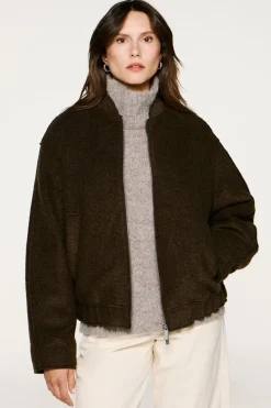 Chaqueta bomber lana.