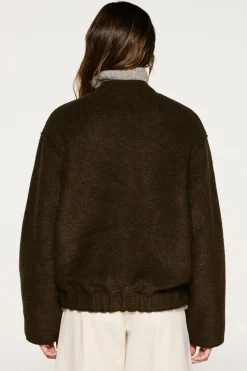 Chaqueta bomber lana.