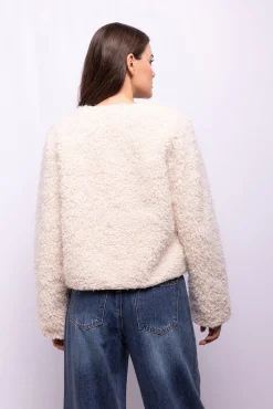 Chaqueta borreguillo sintético