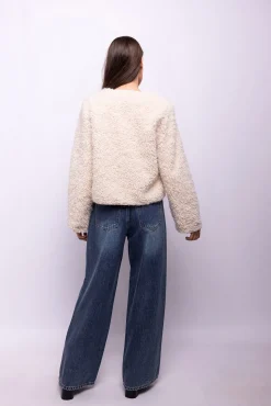 Chaqueta borreguillo sintético