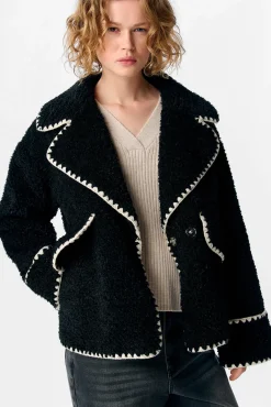 Chaqueta borreguillo sintético