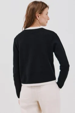 Chaqueta básica punto