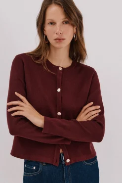 Chaqueta básica punto