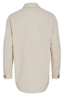 Chaqueta camisera abotonada