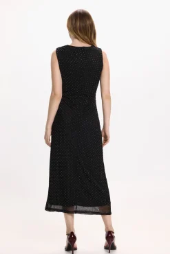 Chaqueta capa de pelo sintético