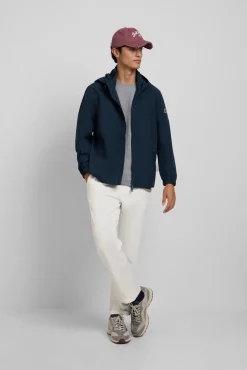 Chaqueta capucha cortavientos