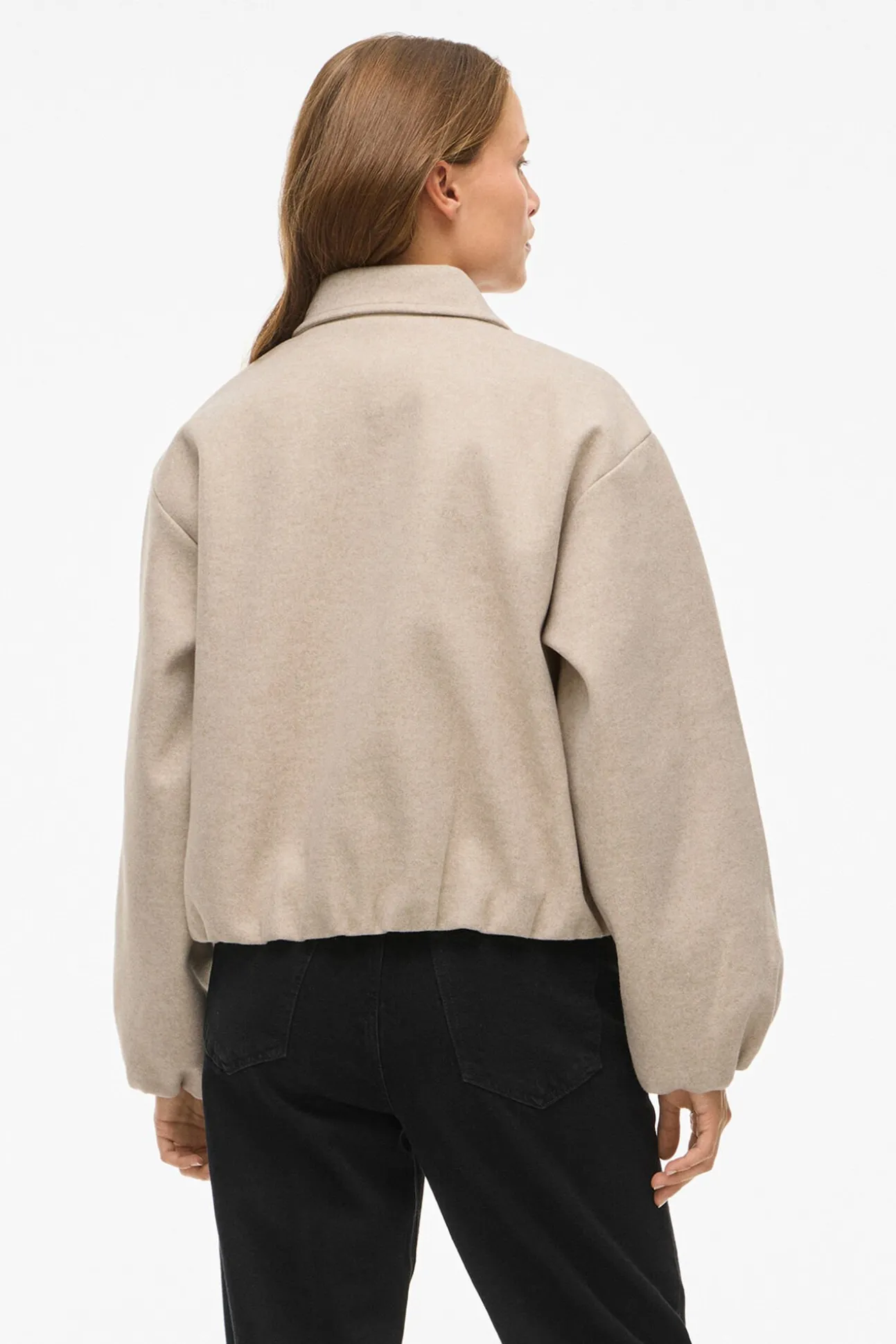 Chaqueta con mangas globo