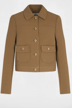 Chaqueta corta de manga larga