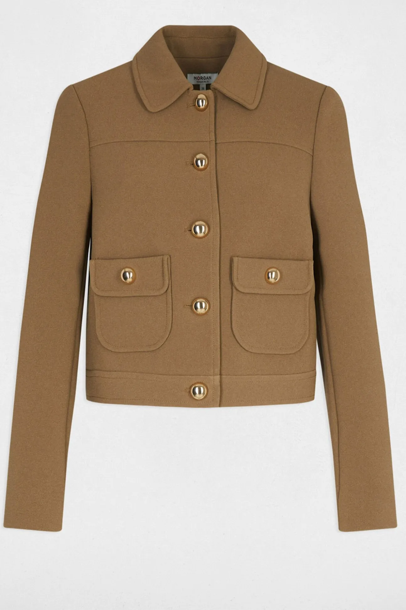 Chaqueta corta de manga larga