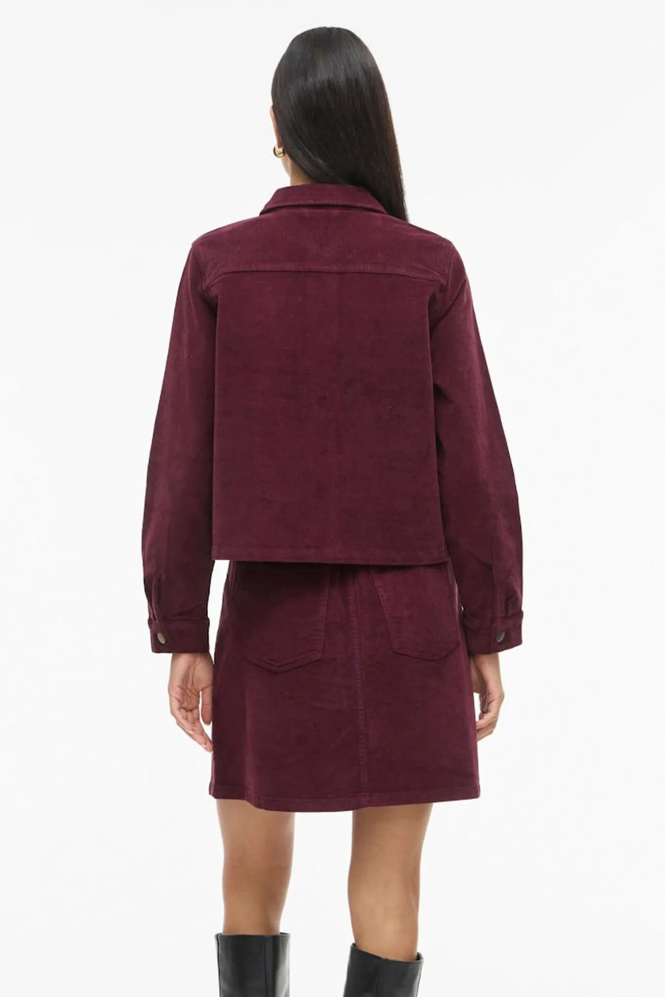 Chaqueta corta de pana