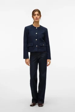 Chaqueta corta de Tweed