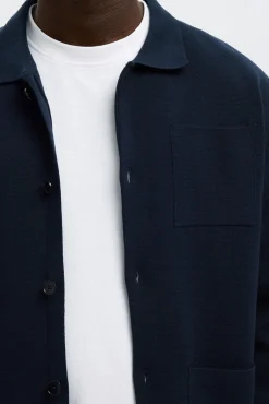 Chaqueta cárdigan con bolsillos 100% algodón orgánico