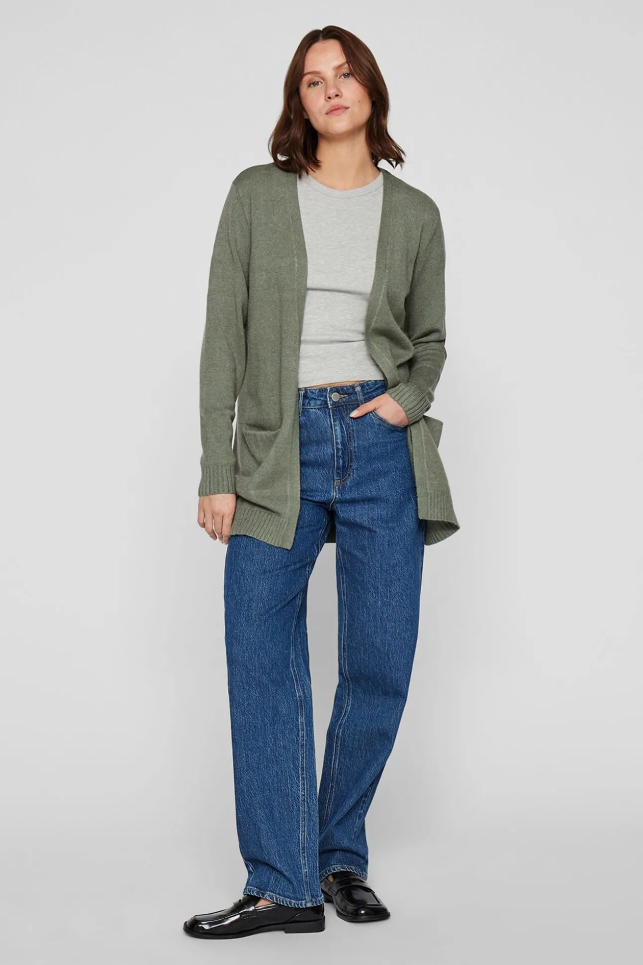 Chaqueta cárdigan de punto