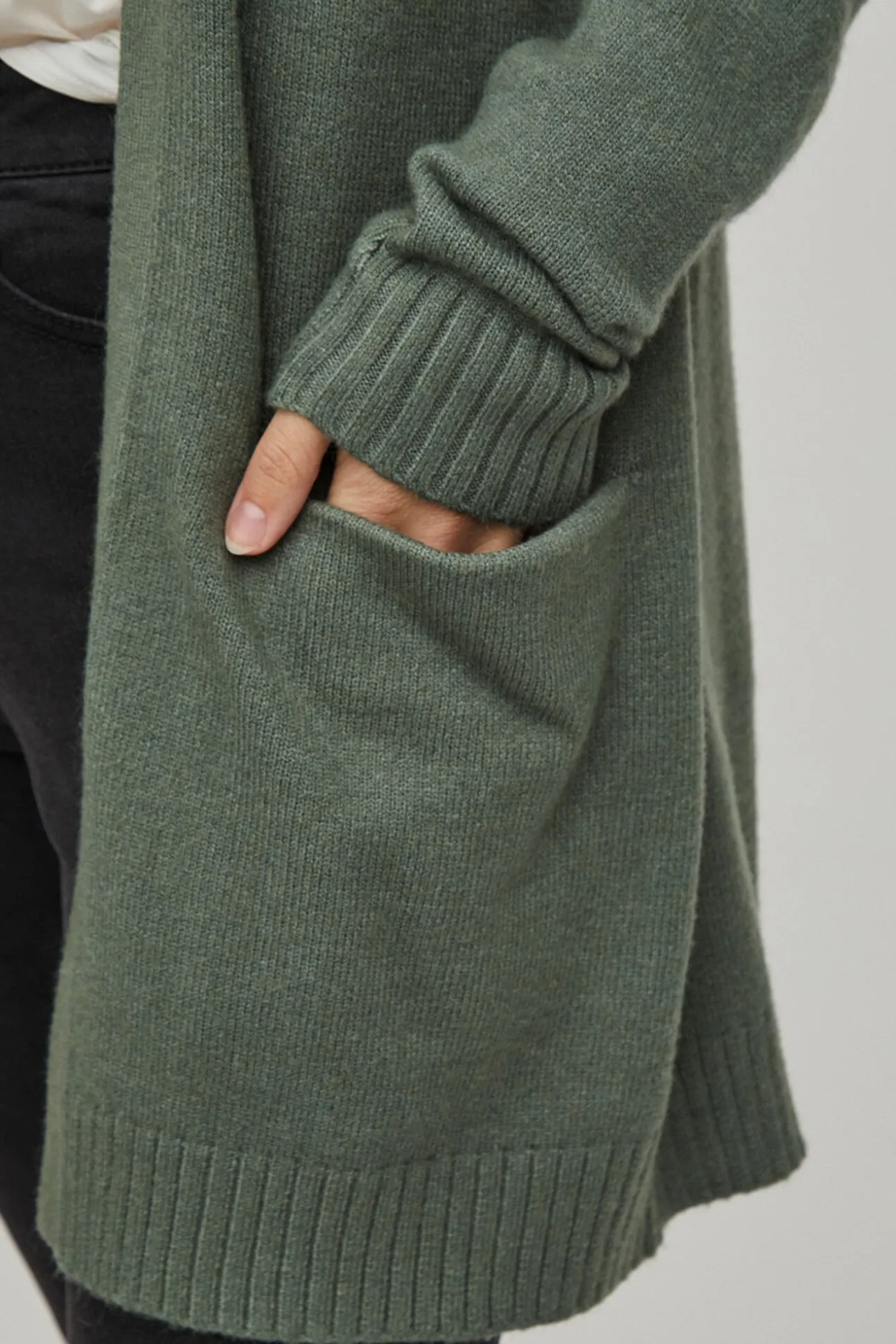 Chaqueta cárdigan de punto