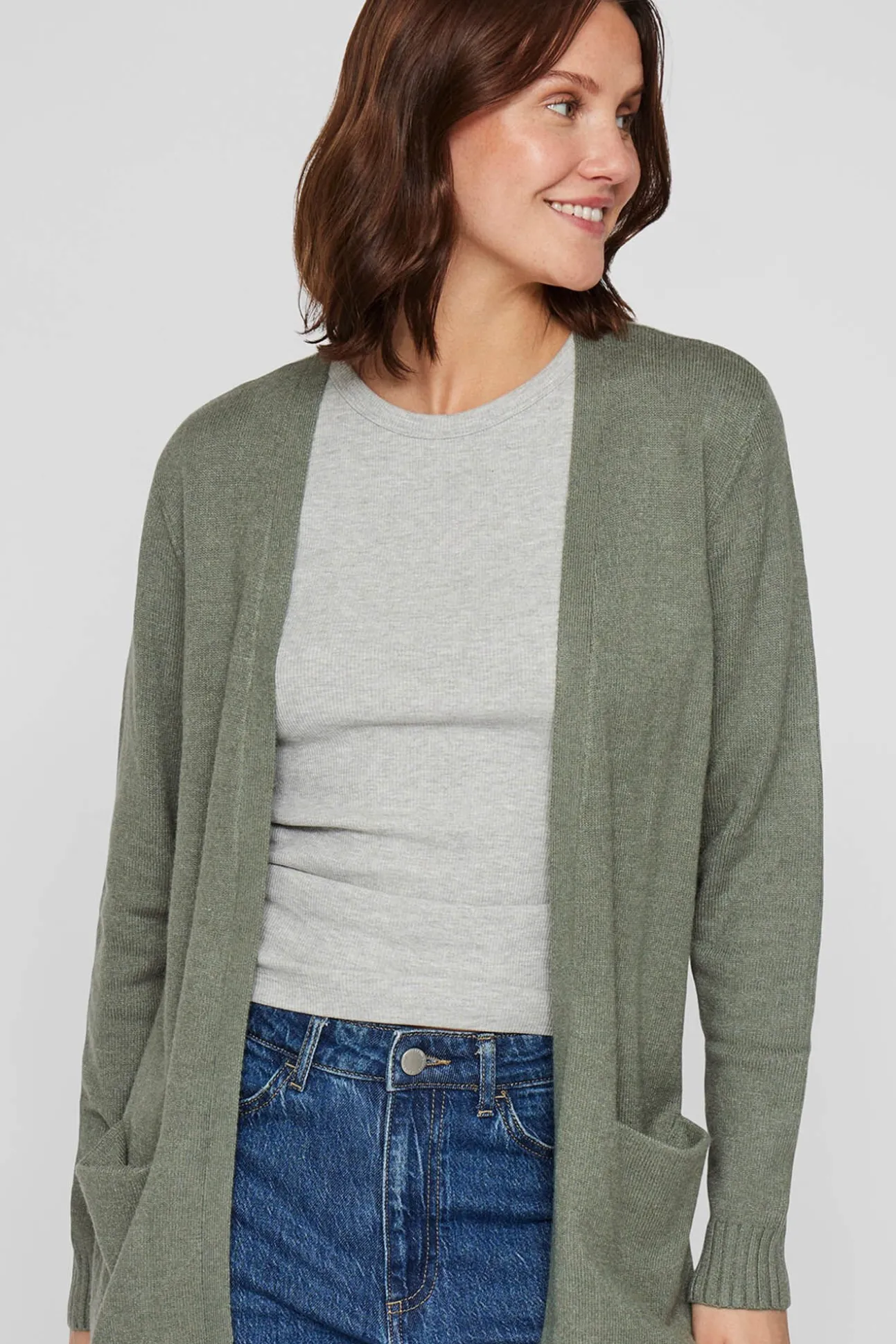 Chaqueta cárdigan de punto