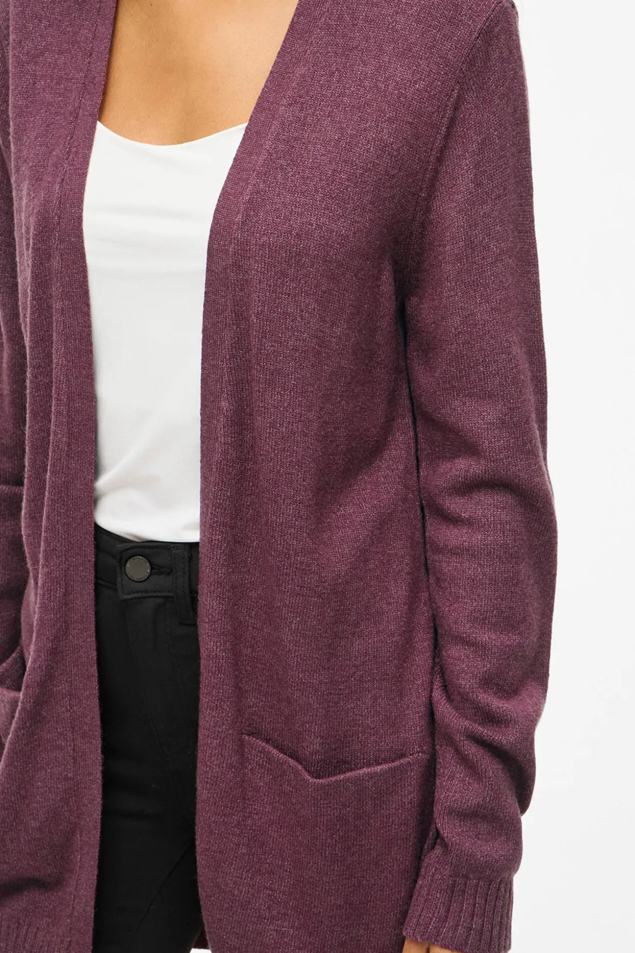 Chaqueta cárdigan de punto