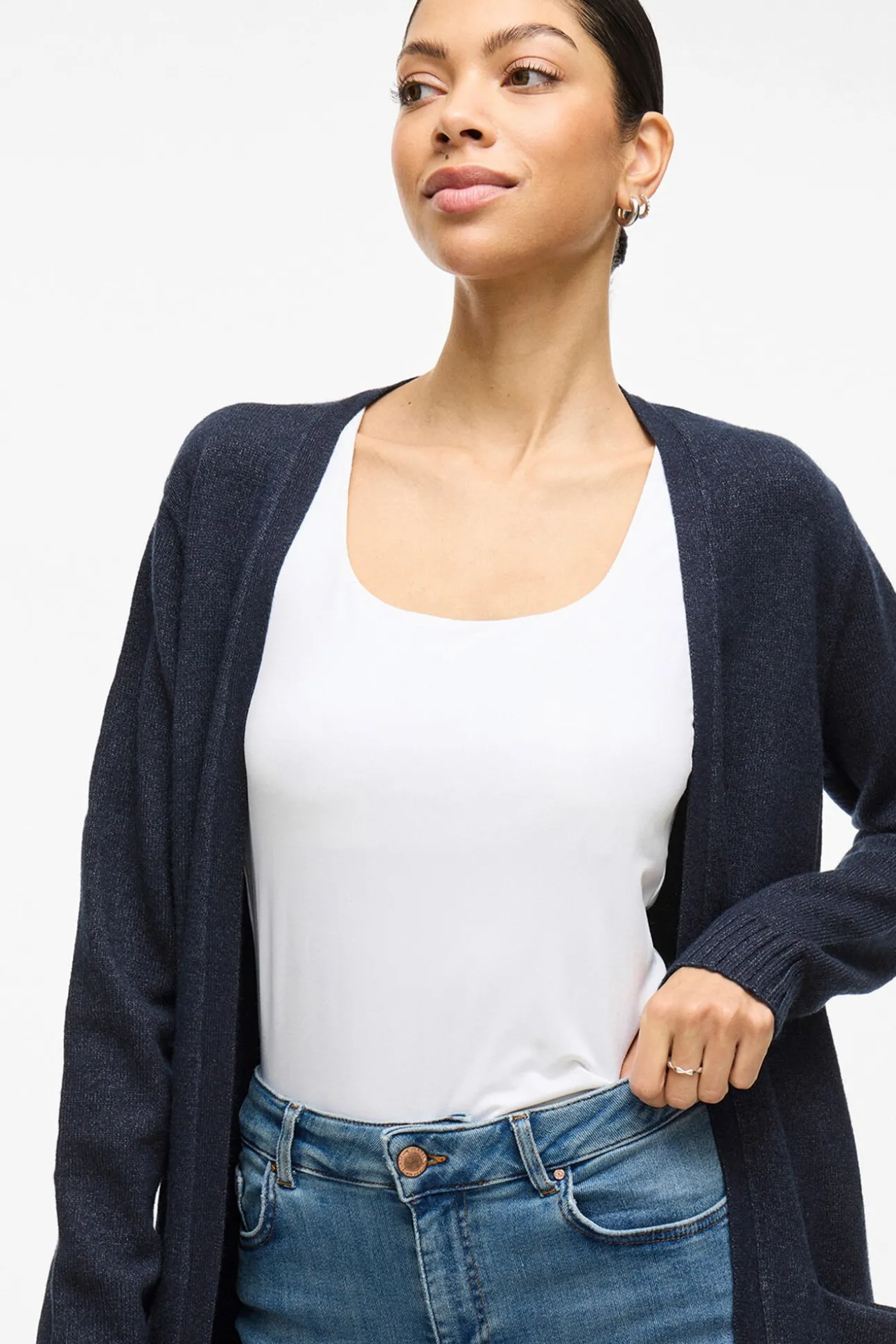 Chaqueta cárdigan de punto