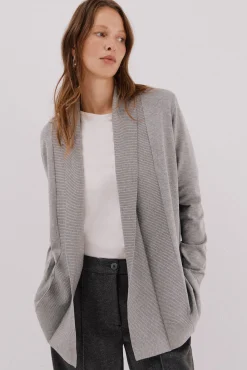 Chaqueta cuello chal