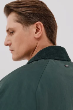 Chaqueta cuello combinado