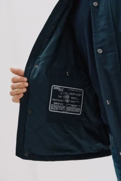 Chaqueta cuello combinado