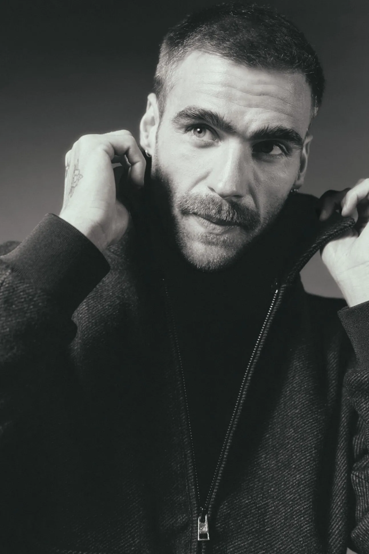 Chaqueta de lana borrego