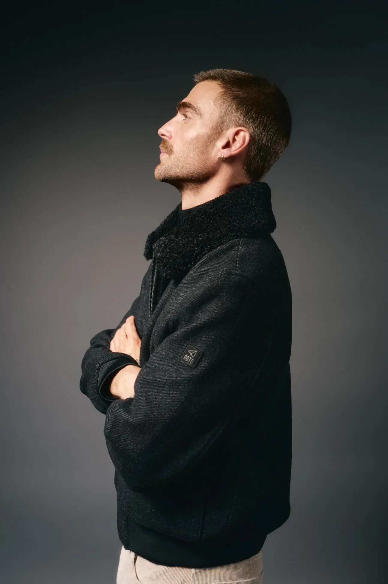 Chaqueta de lana borrego