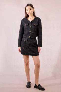 Chaqueta de manga larga detalle corazones