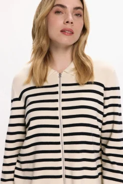 Chaqueta de punto con viscosa