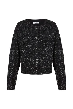 Chaqueta de punto lentejuelas