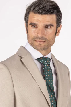 Chaqueta de Traje Beige