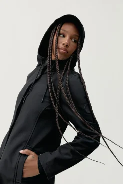 Chaqueta deportiva Trench negro