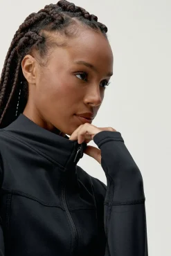 Chaqueta deportiva térmica Leya negro