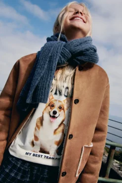 Chaqueta doble faz niña