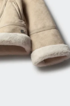 Chaqueta doble faz niña