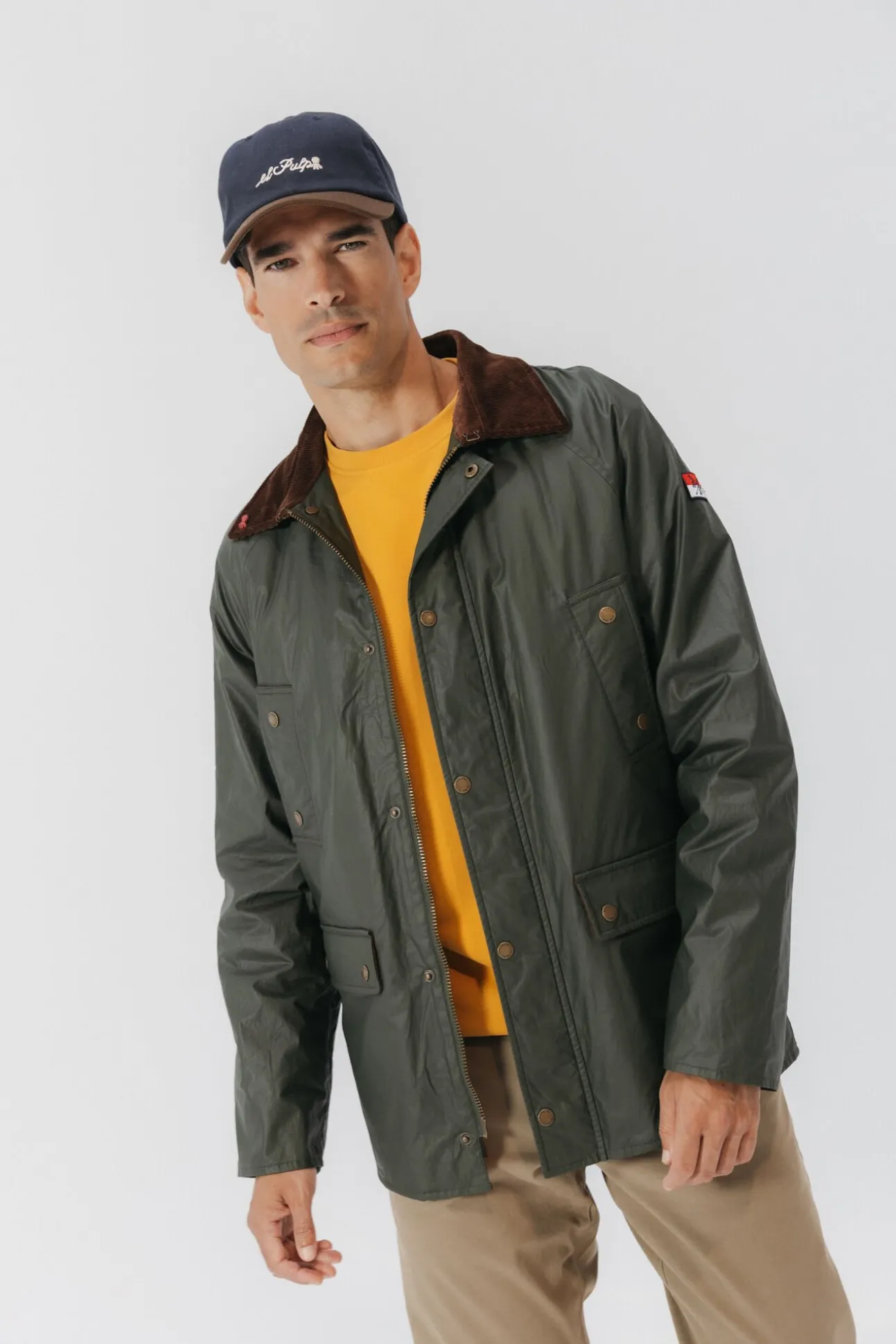 Chaqueta encerada heritage