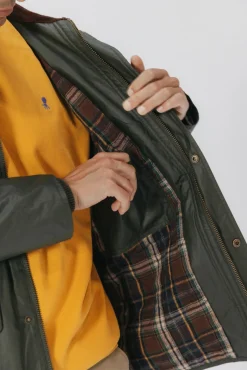 Chaqueta encerada heritage