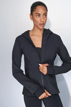 Chaqueta entallada negro